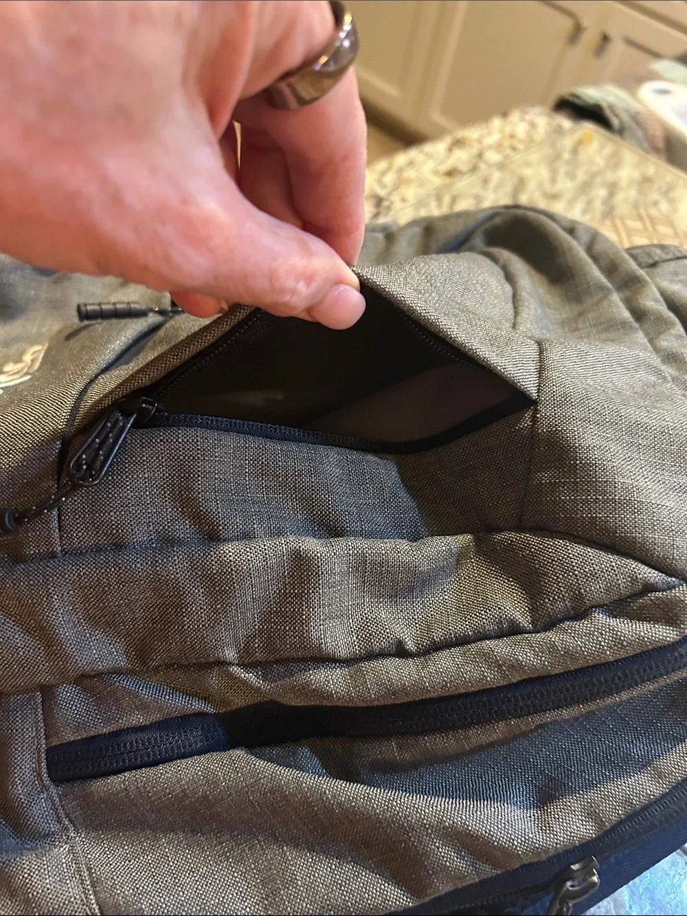 Gray Men's Timbuk2 Division Laptop Backpack, a versatile bag for travel